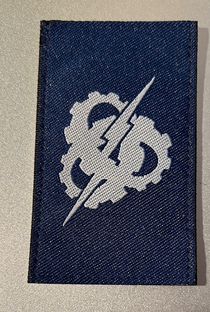 Mouwembleem voor blauw pak (Kmar en Marine)
