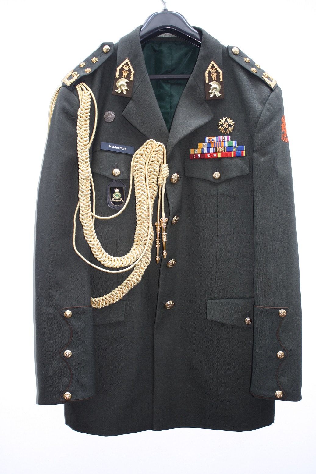 DT2000 Generaal Middendorp als Adjudant van de Koning in buitengewone dienst
