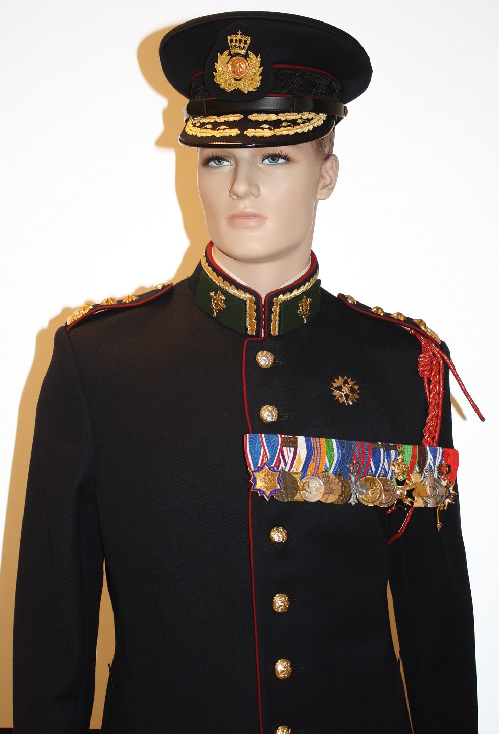 GkT Luitenant Generaal M. de Kruijf detail
