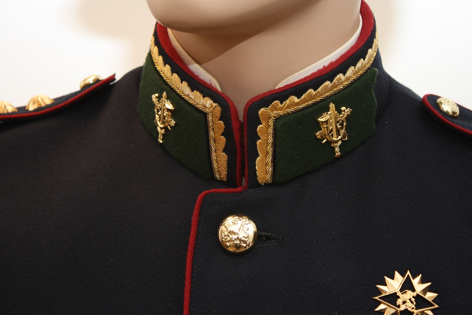GkT Luitenant Generaal M. de Kruijf detail
