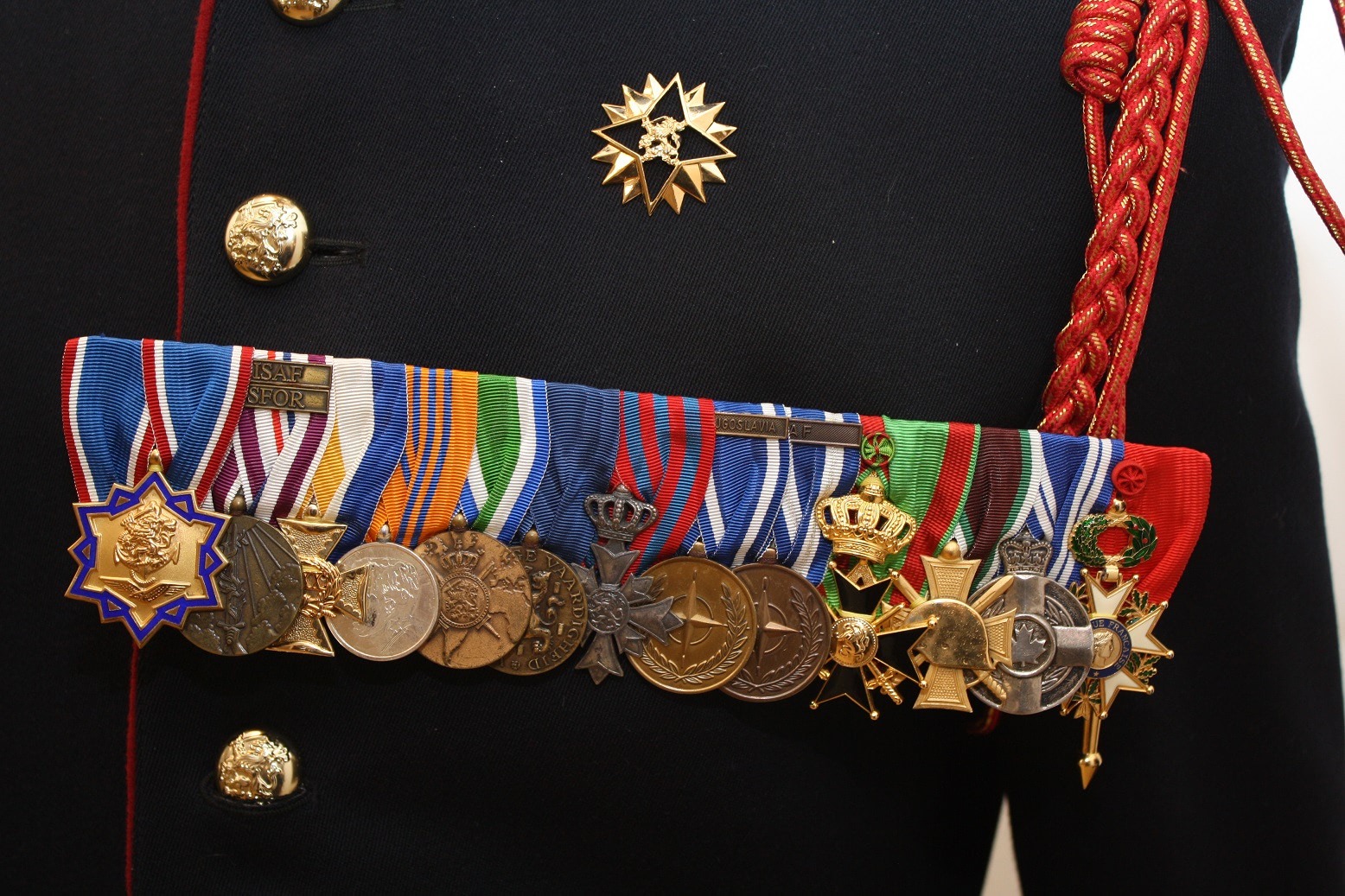 GkT Luitenant Generaal M. de Kruijf detail
