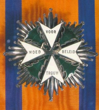 MWO Ridder Grootkruis borstster
