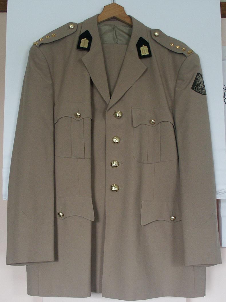 tropenuniform voormalig hoofd Krijgsmachtrabbijn Boosman
