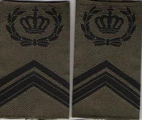 Comp Adjudant in de rang van Serg 1

