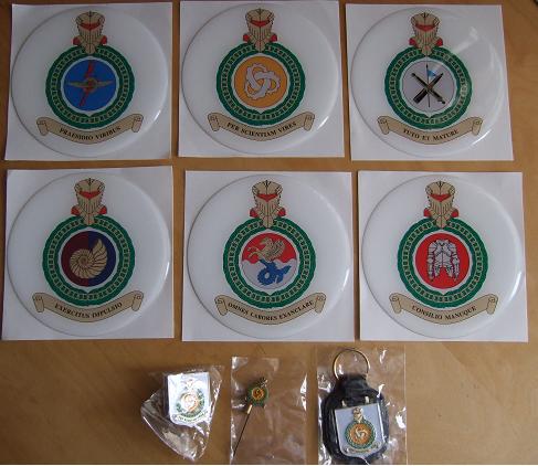 diverse emblemen DMO
