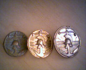 3 uitvoeringen pontonniers

