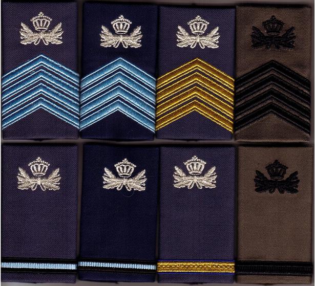 Squadron sergeant majoor en adjudant serie
